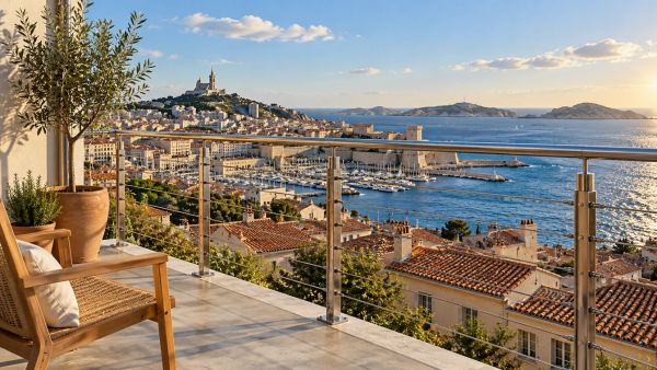 5 idées de garde-corps en inox pour un balcon tendance