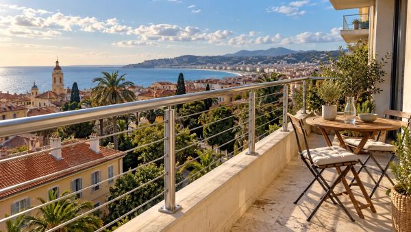5 idées de garde-corps en inox pour un balcon tendance