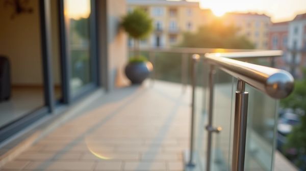 Sécurisez votre espace avec style grâce aux garde corps balcon inox