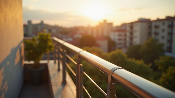 Sécurisez votre espace avec style grâce aux garde corps balcon inox